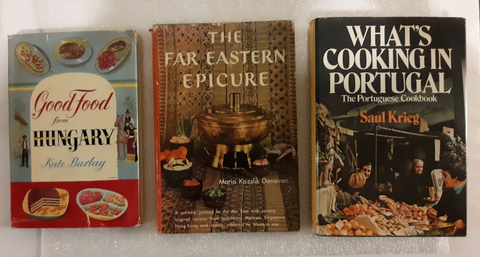 International Cookbooks: Hungary, Far East, Portugal HCDJ Good. Pgw