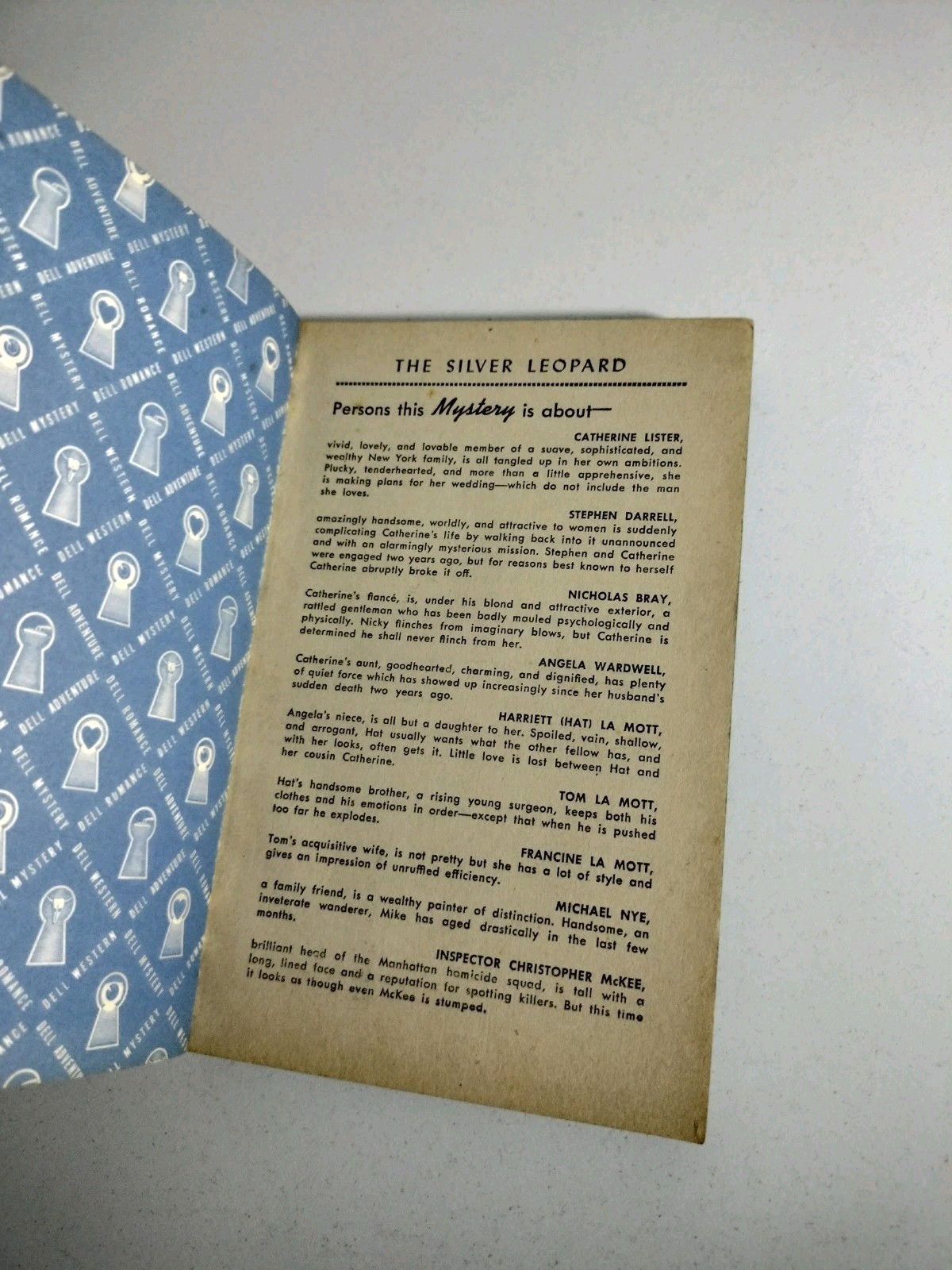 2 Dell Mapback lot The Silver Leopard, Captive Of The Sahara Vintage Mystery PB