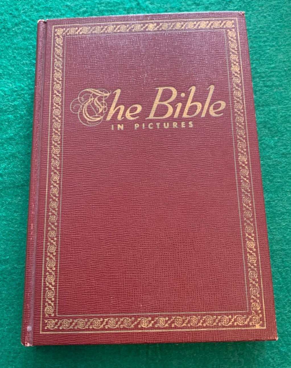 The Bible in Pictures Edited by Rev Ralph Kirby – HC 1952 Greystone Press
