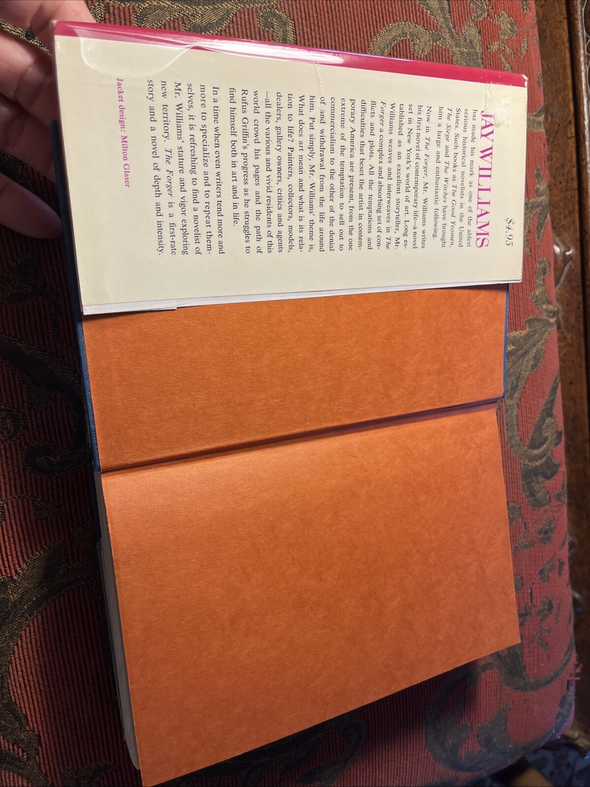 Jay WILLIAMS / The Forger 1st Edition 1961