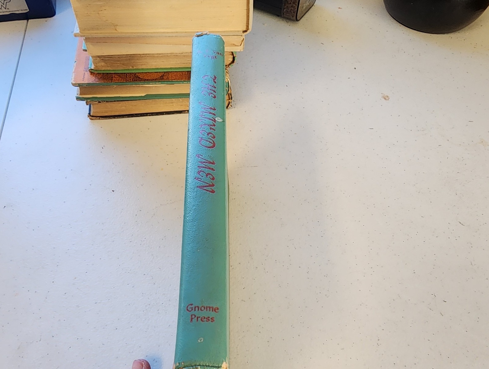 A.E. Van Vogt – The Mixed Men – 1st ed – 1952 Gnome Press, SIGNED