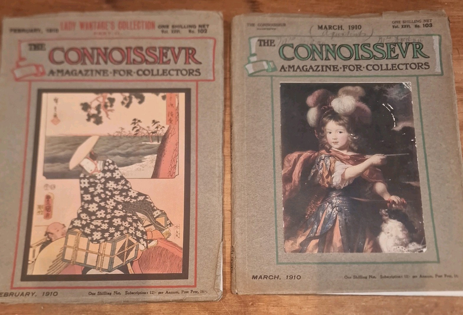 The Connoisseur. Vol.XXVI. No 102 & No 103 Magazine For Collectors. October 1910