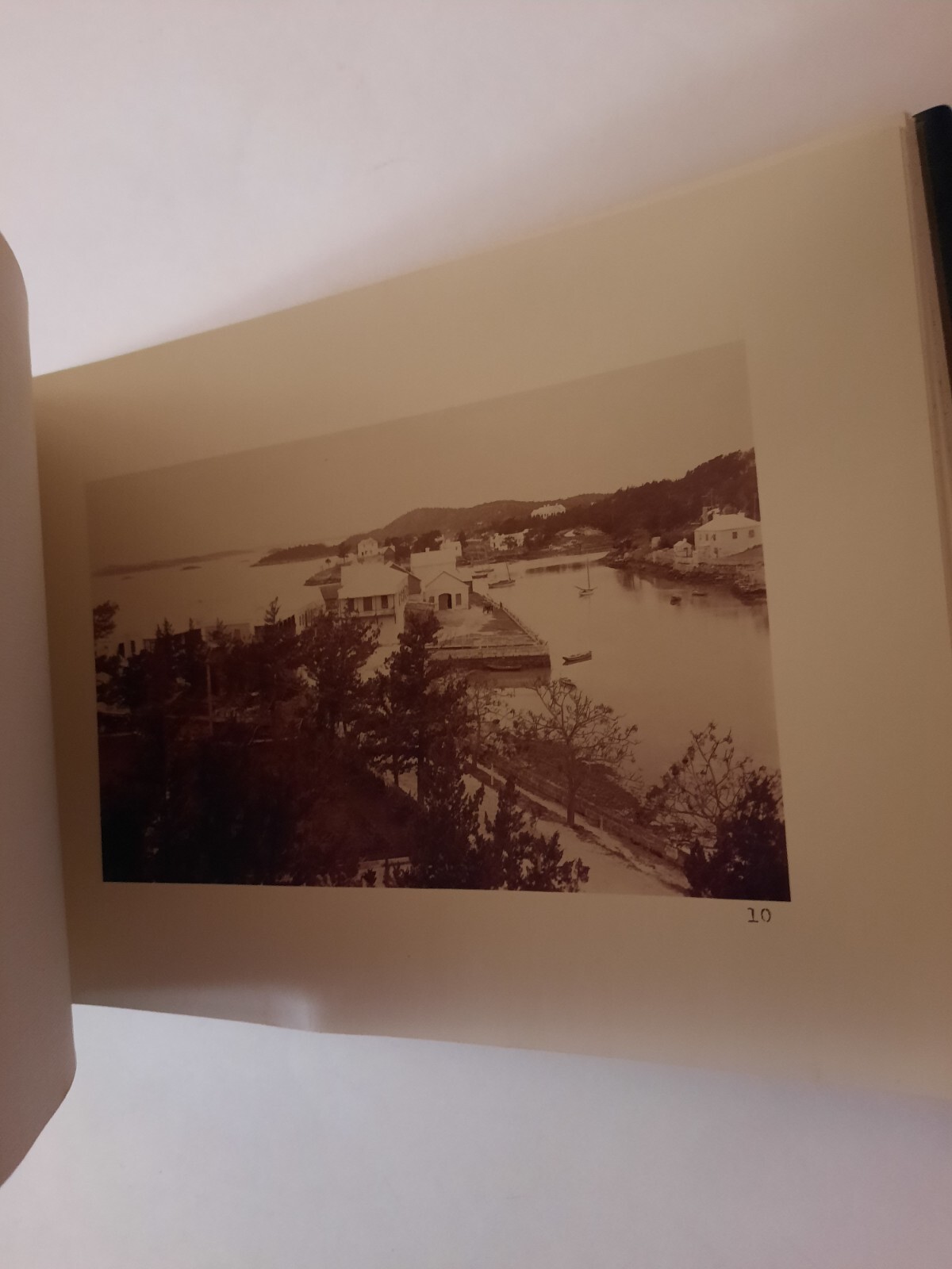 RARE Bermuda 1897 Photo Album E.A. Smith 2004 Leather Bound Book