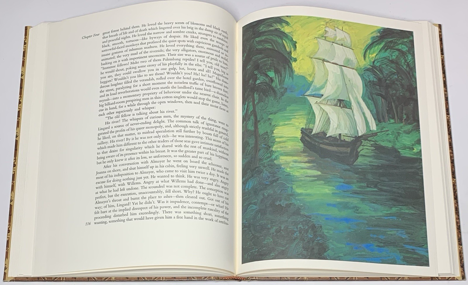 An Outcast Of The Islands Conrad #1807 Limited Editions Club Signed Illustrated