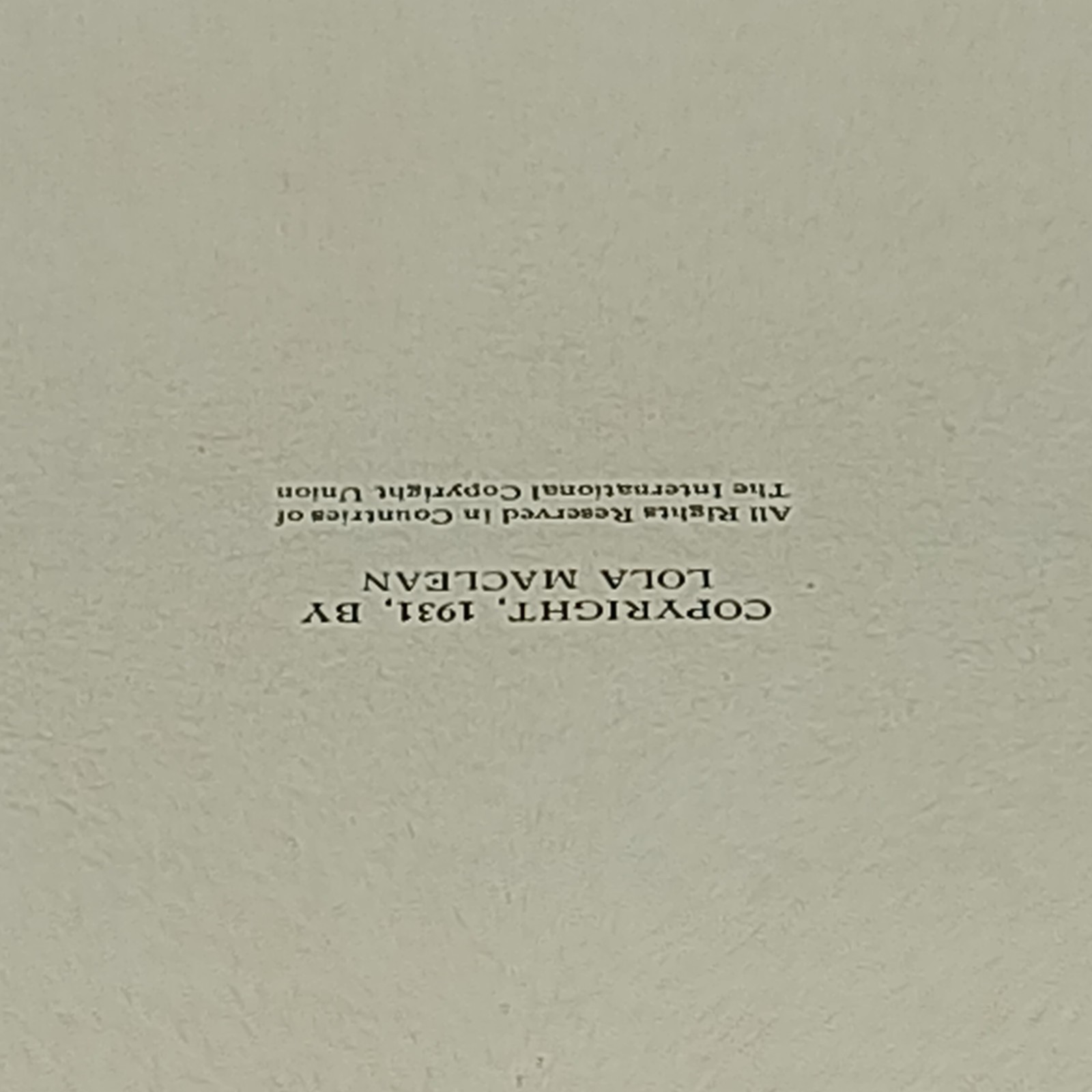 WALTON-MACLEAN TYPEWRITING PROCEDURE AND PRACTICE, MacLean, Lola 1931