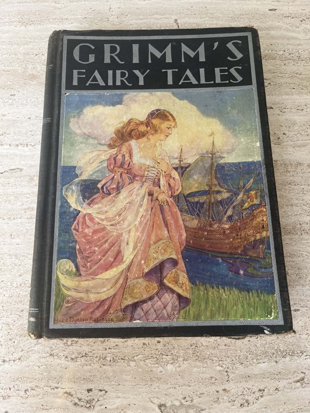 Vintage Collectible 1934 Edition of Fairy Tales by the Brothers Grimm Hardcover