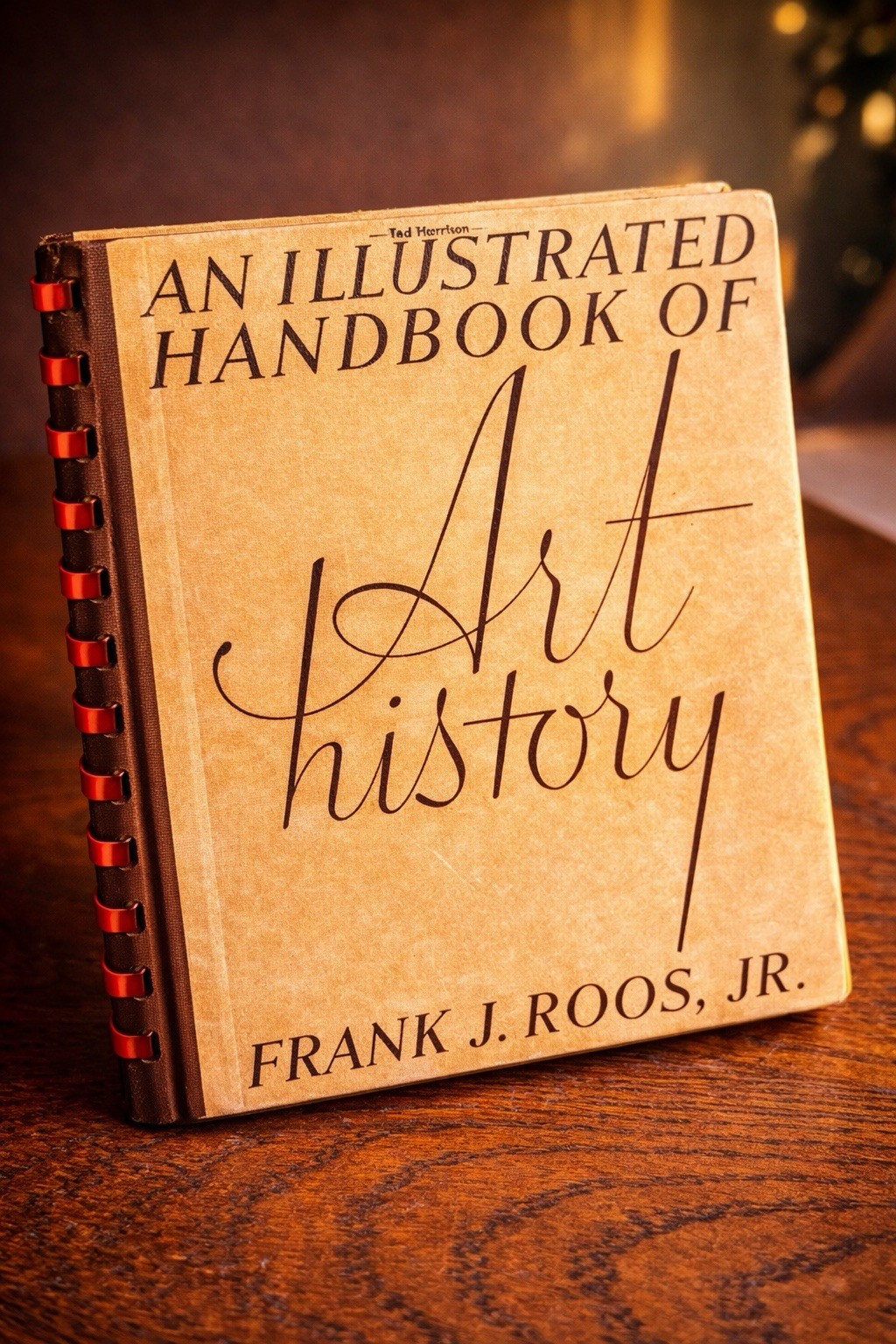 An Illustrated Handbook of Art History Frank J.Roos, Jr. 1937 Bound Hardcover