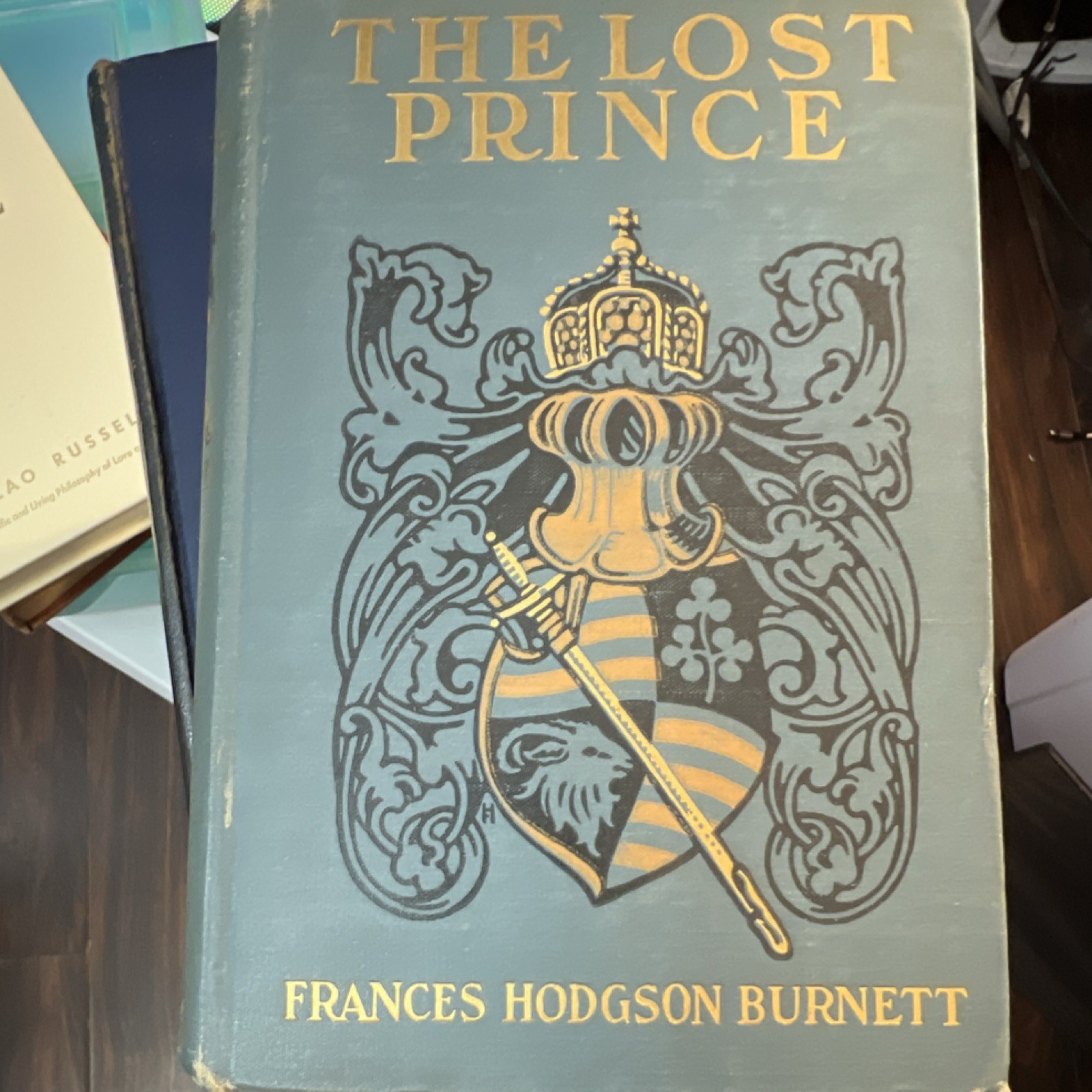Frances Hodgson Burnett The Lost Prince Signed HC Illus Maurice L. Bower 1915