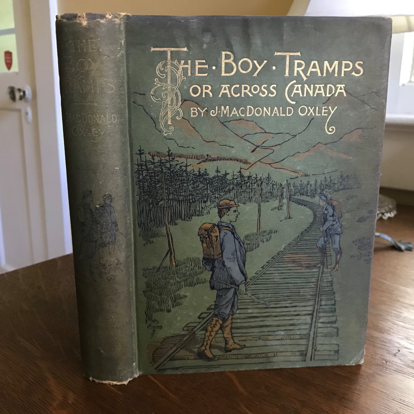 1895 The Boy Tramps or Across Canada by J. MacDonald Oxley