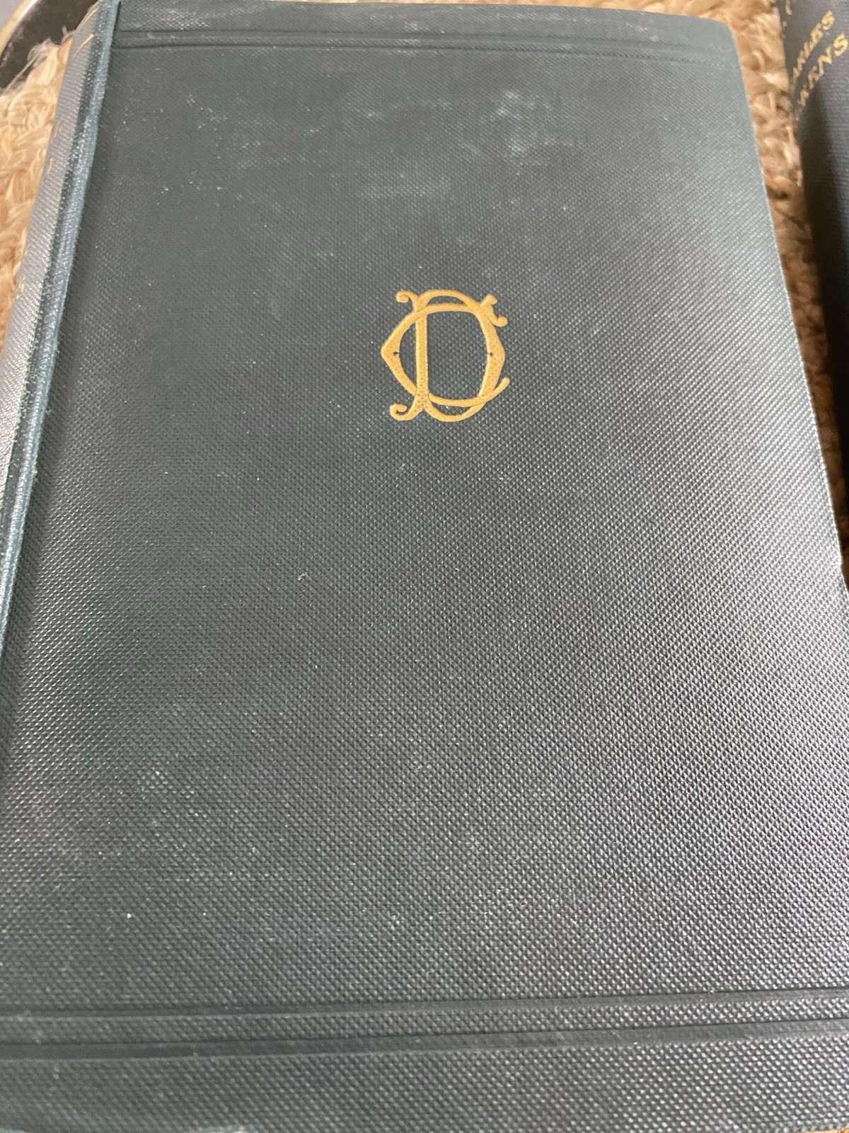 Set of 5 Vintage Antique 1907 Charles Dickens Books