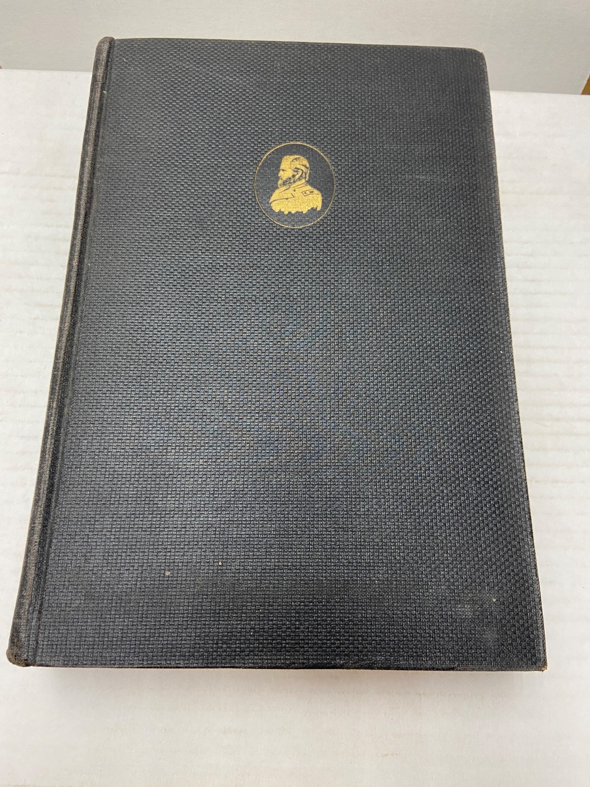Vintage 1928 Meet General Grant W E Woodward Tan Cloth HC Illustrated Biography