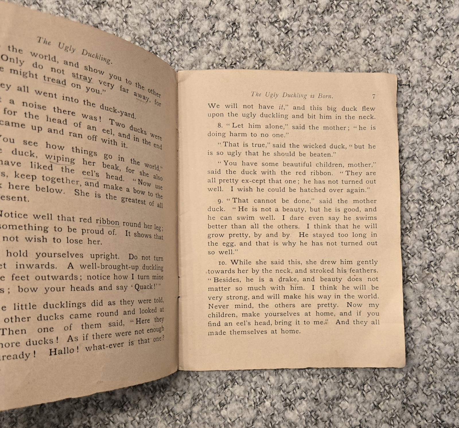 Bright Story Readers The Ugly Duckling and Other Stories Grade I Vintage RARE