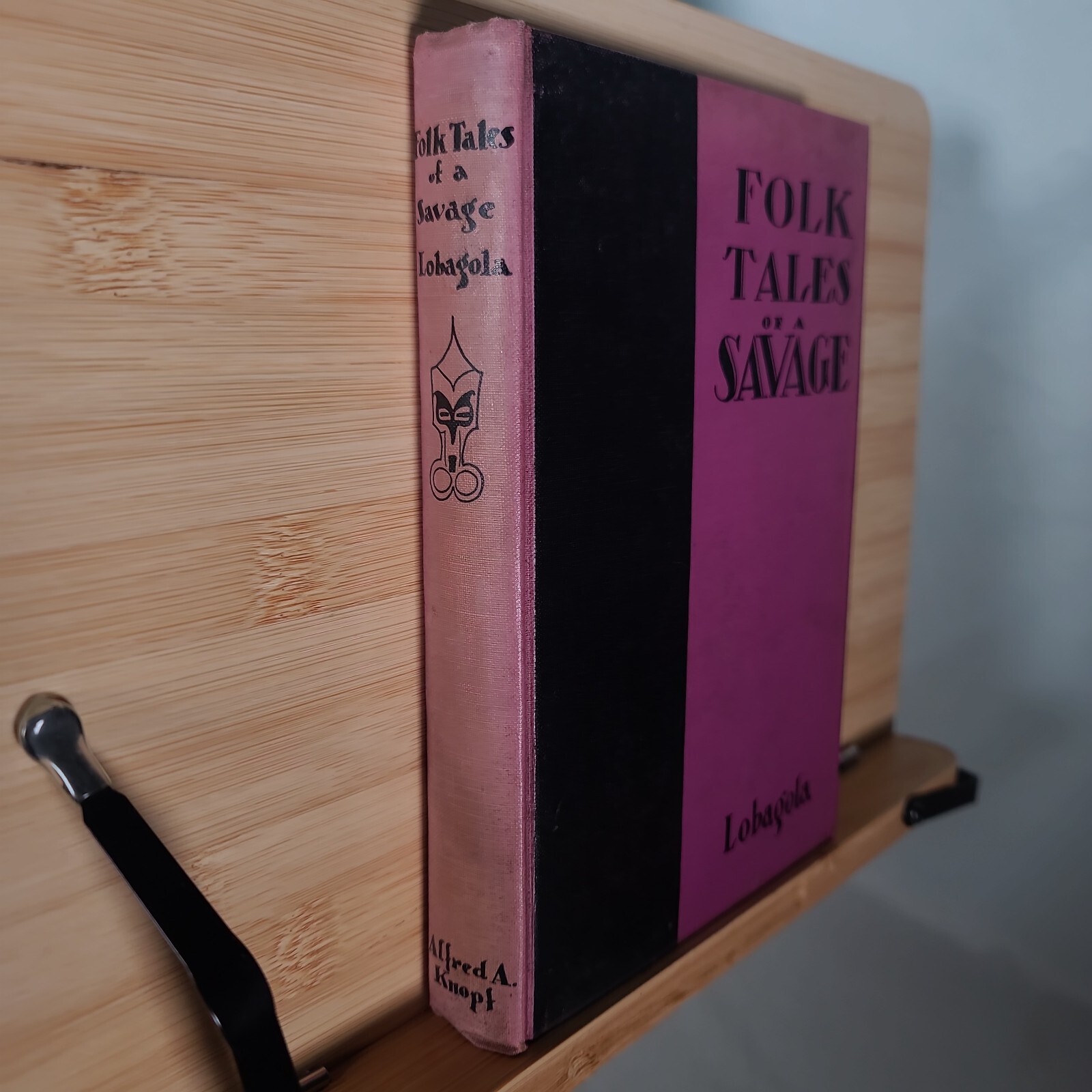 *SIGNED* Folk Tales of a Savage Lobagola [pseud. Joseph Howard Lee]; Erick Berry