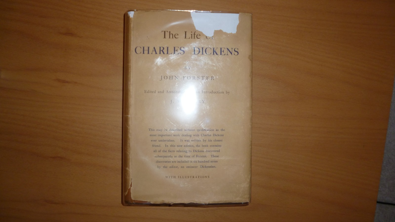 The Life of Charles Dickens by John Forster HC DJ Doubleday