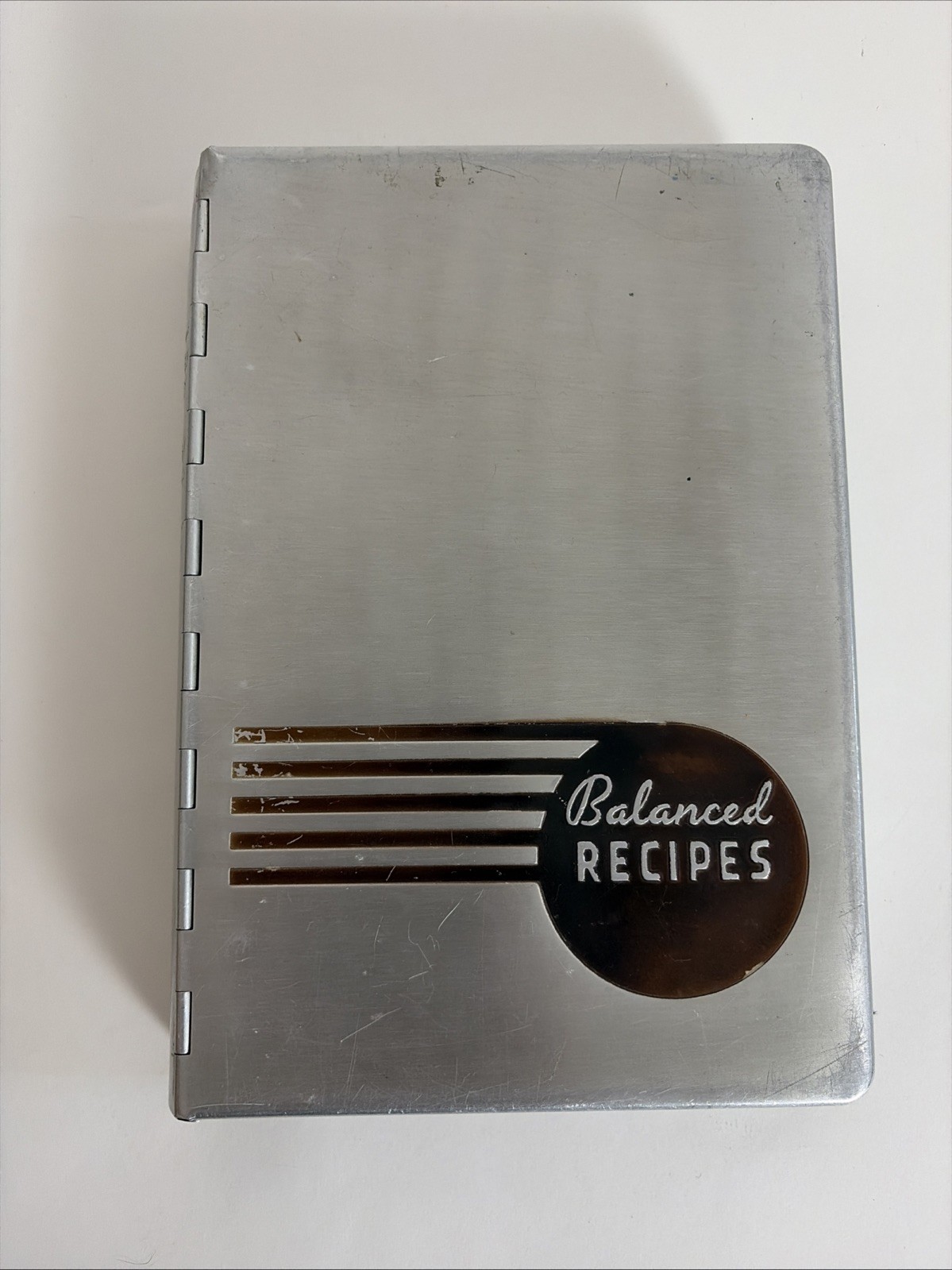 1930s Air Force Aluminum Balanced Recipes by Pillsbury Mary Ellis Ames Cookbook