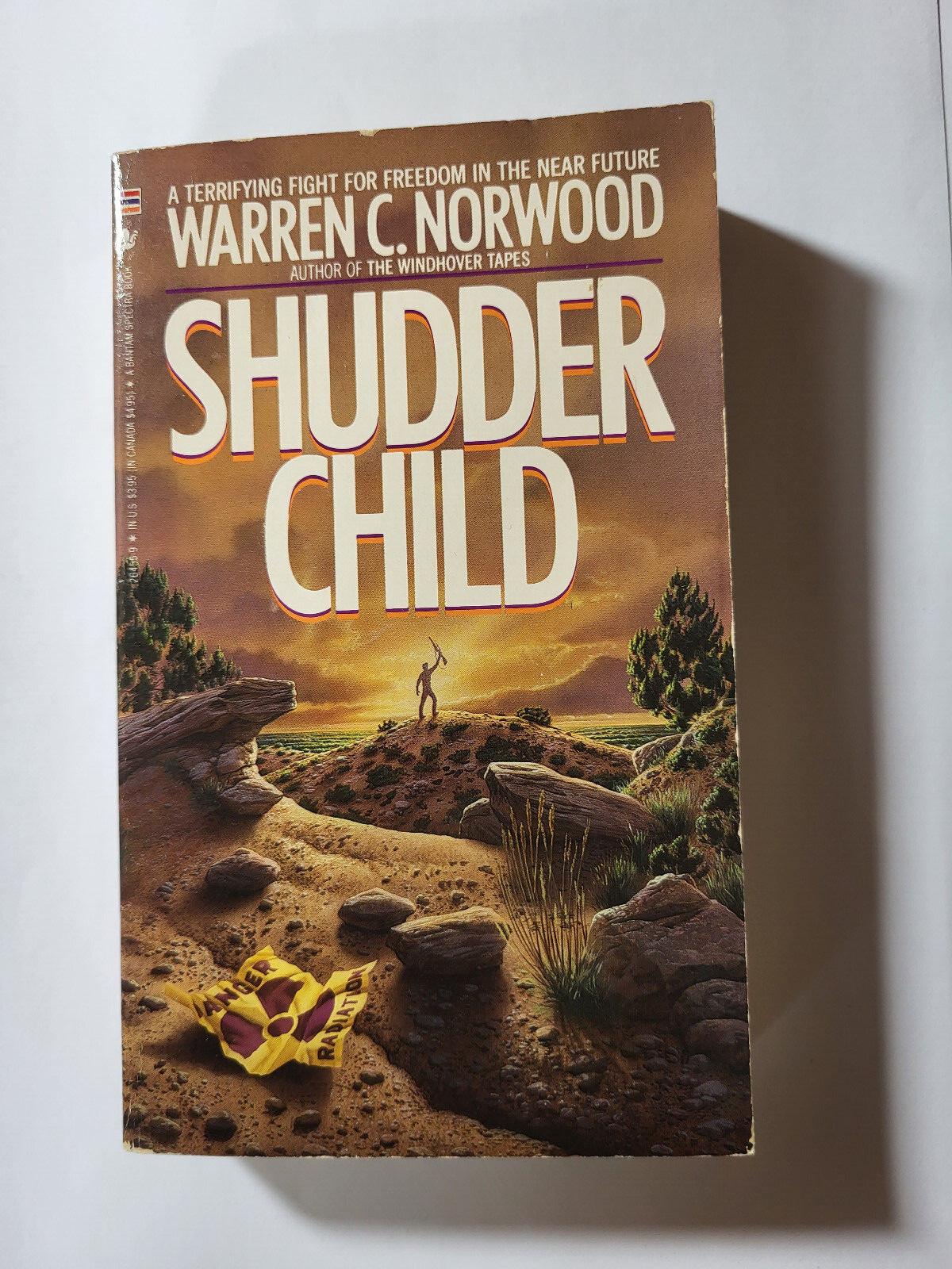 Shudder Child by Warren C Norwood 1987 Bantam 1st Printing Paperback