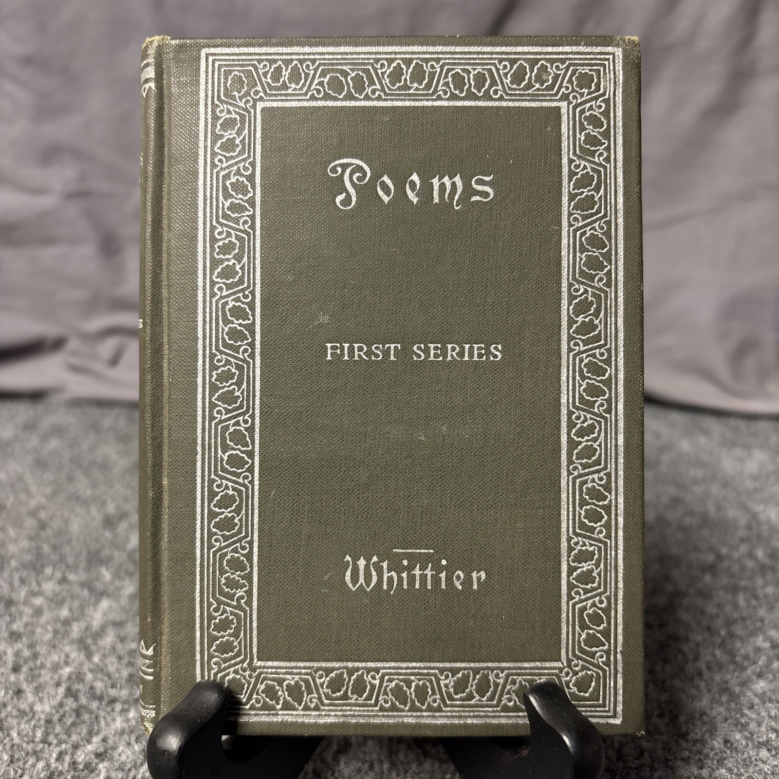 Poems By John Greenleaf Whittier 2 Volumes 1896 1895 Altemus Press Philadelphia