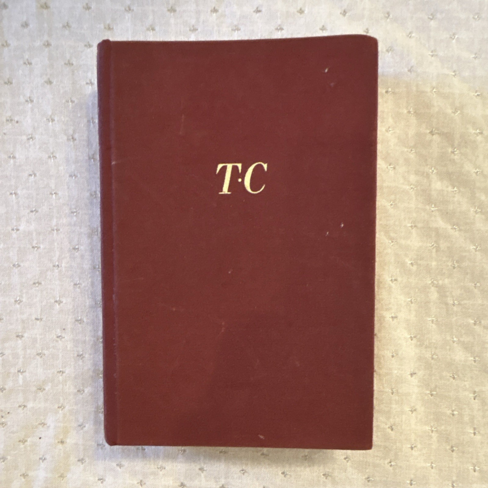 Truman Capote In Cold Blood Collectible Edition Hardcover Maroon Cover vintage
