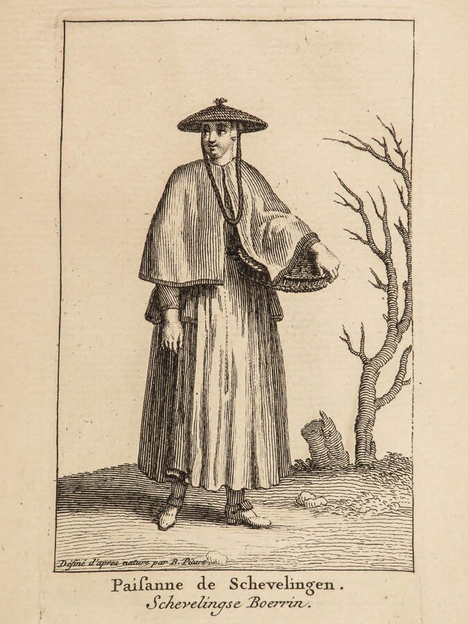 1720 PICART Fashion Engravings Swedish Dresses Holland Costumes Clothing RARE