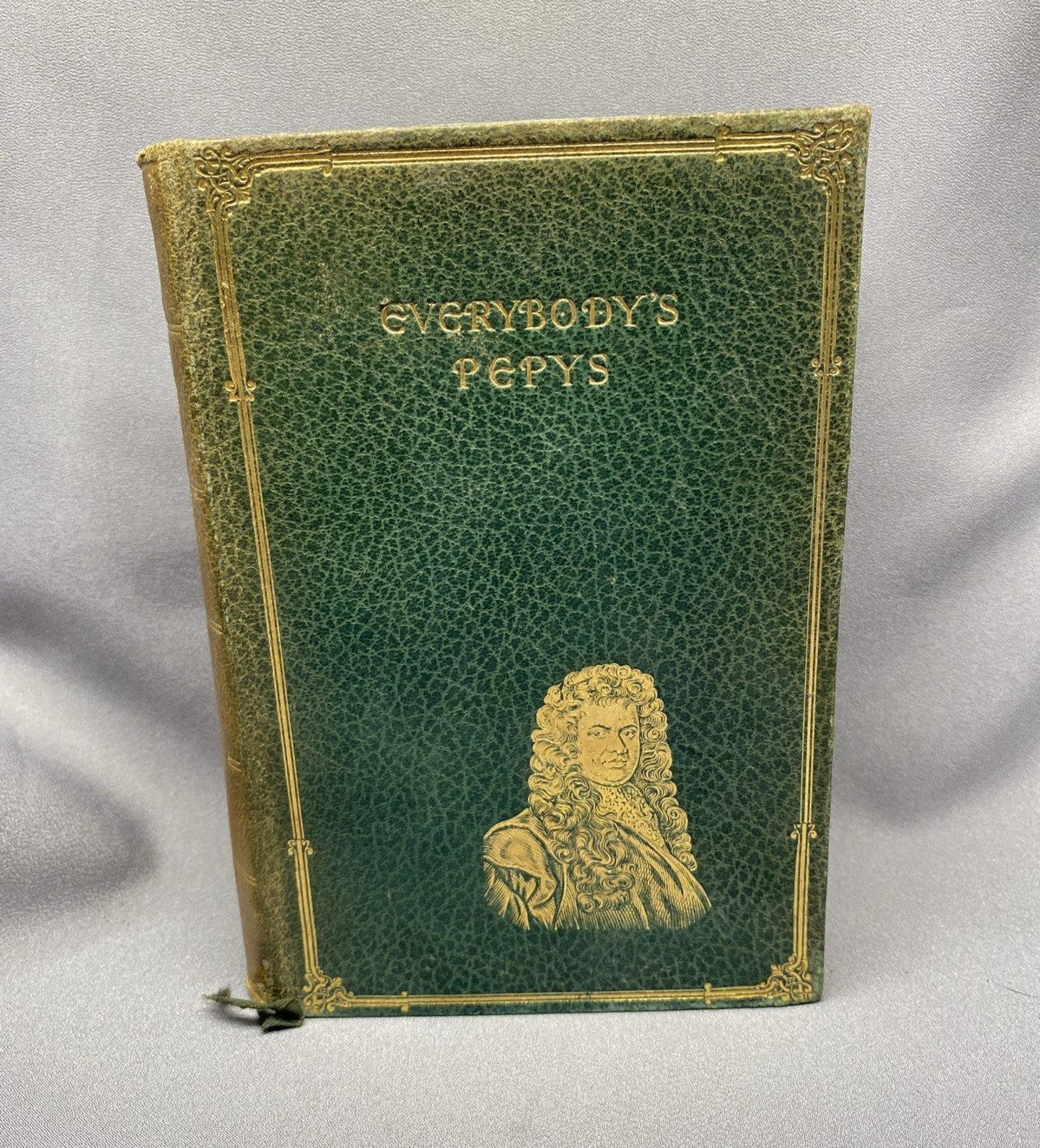 Everybody’s Pepys The Diary of Samuel Pepys 1660-1669 1935 Leather Book Antique