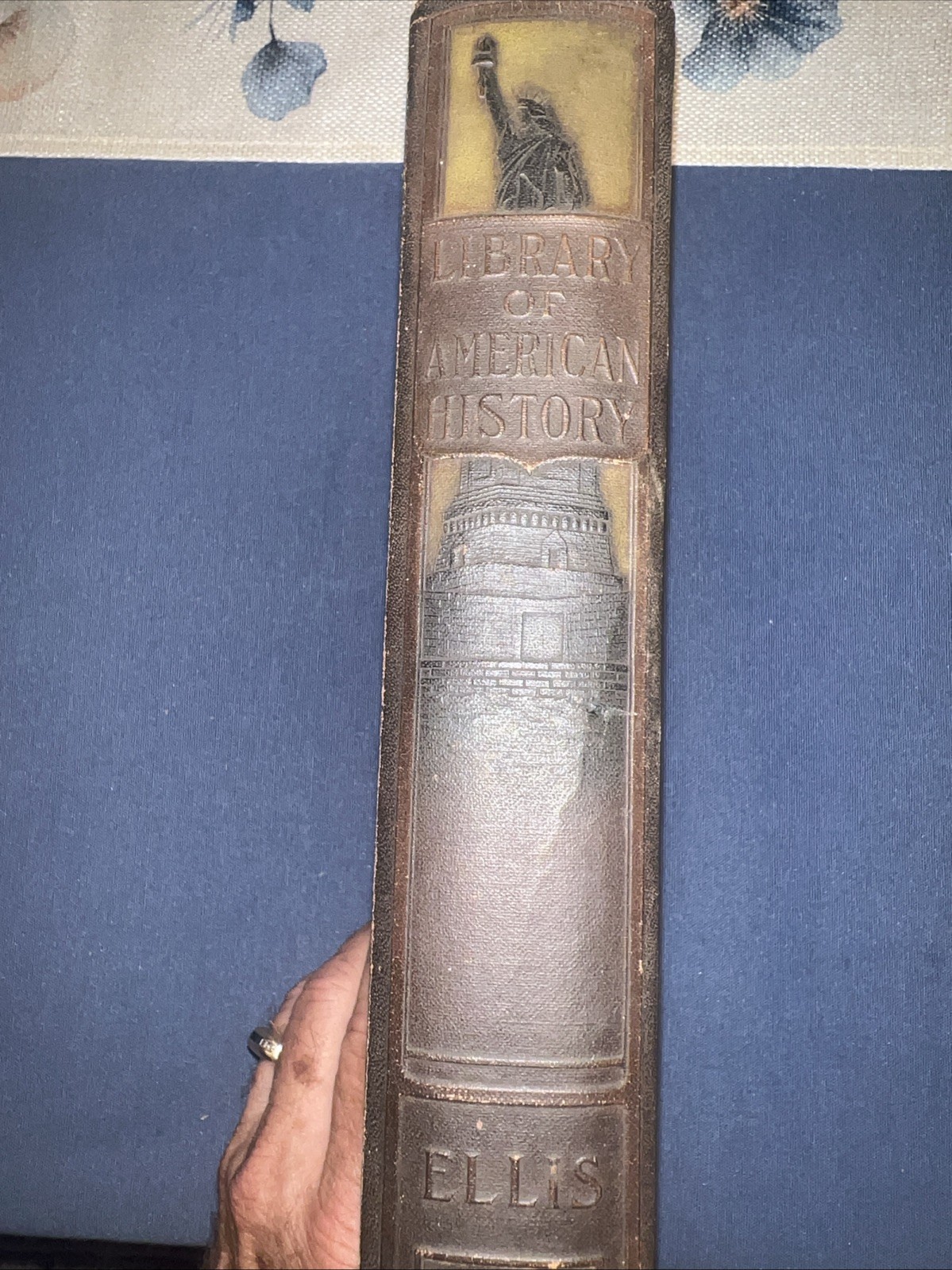 Library of American History Vol 8 Edward S Ellis WWI Illustrated Hardcover