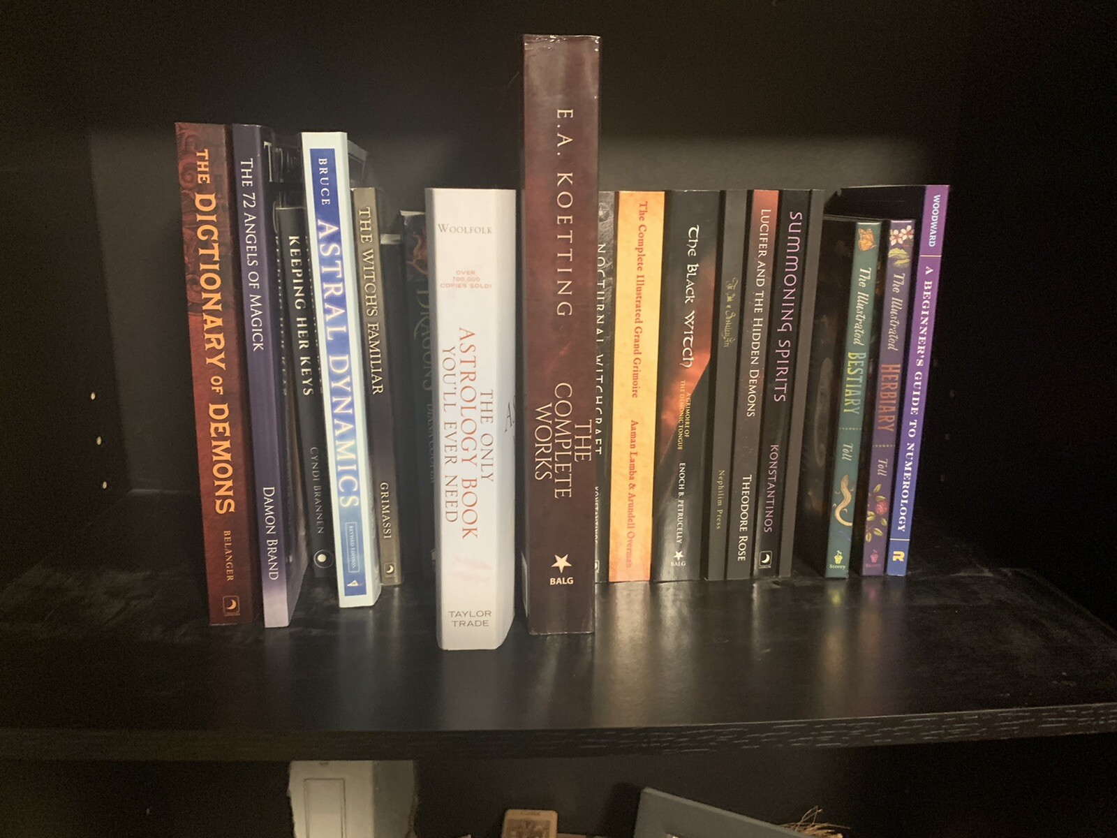 20 Lightly Used Occult Books