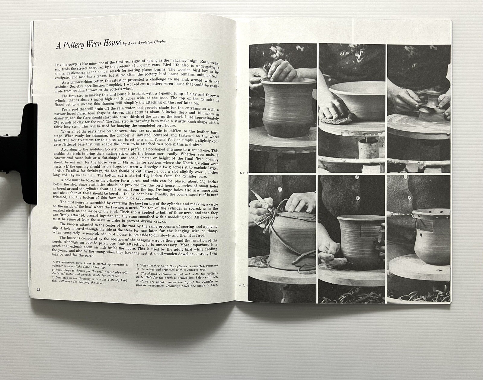 Potter’s Wheel Projects by Ceramics Monthly Pottery Projects SC 1968