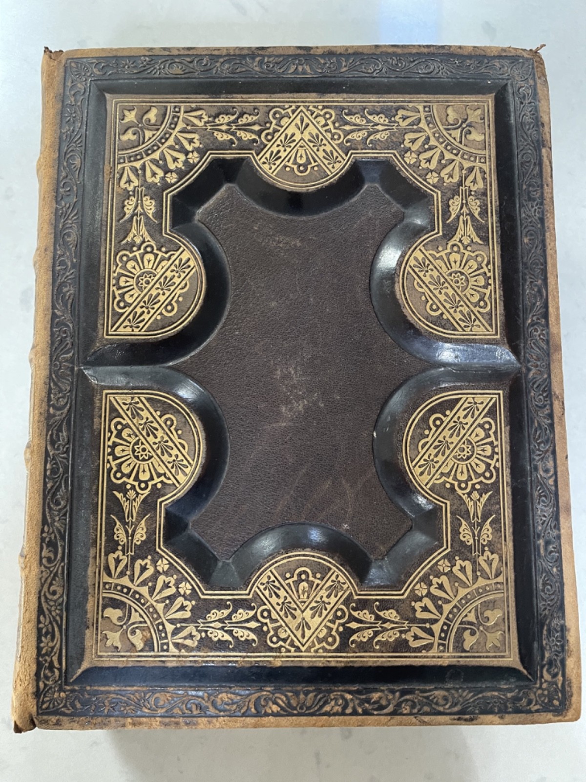 HOLY BIBLE CONTAINING THE OLD AND NEW TESTAMENTS 1880 A. J. Holman & Co.
