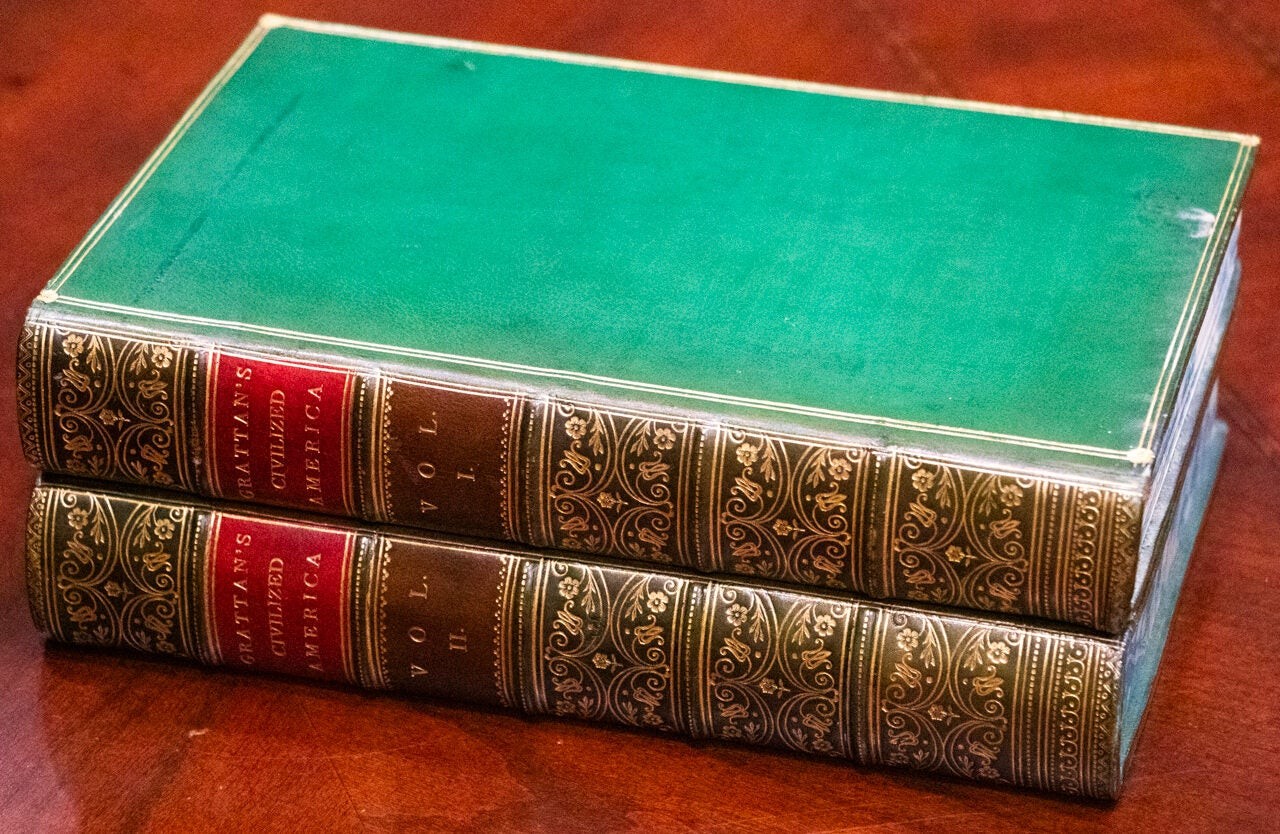 Thomas Colley Grattan / Civilized America 1859 2nd Edition