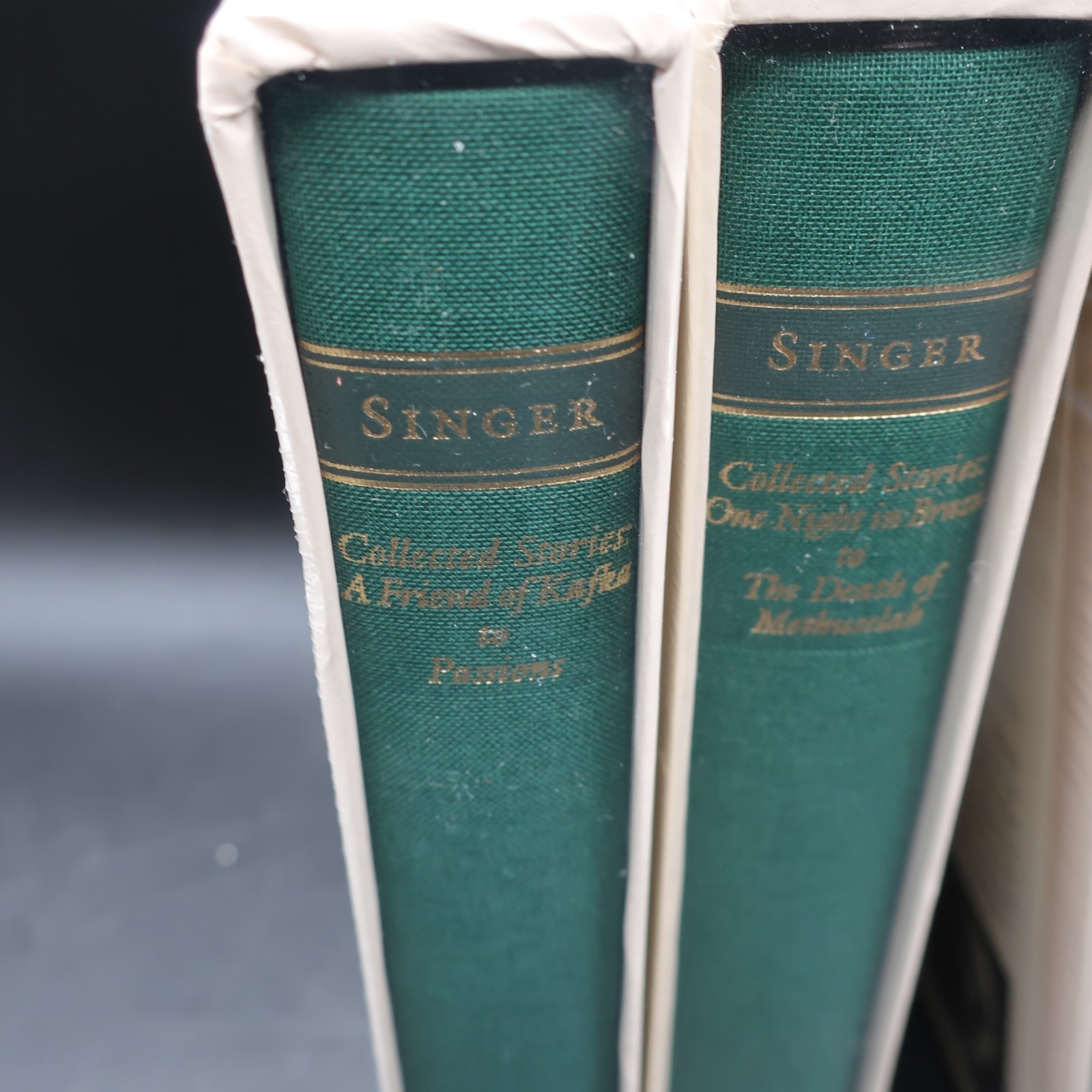 Library of America: Singer, Lot of 3 Volumes In Slipcase Collected Stories NEW