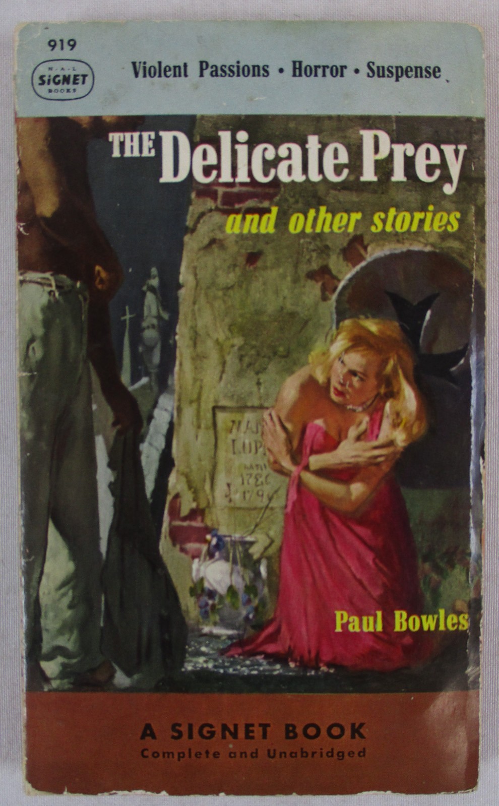 1st Edition/1st Printing „The Delicate Prey“ Paul Bowles 1952 Signet Books PB