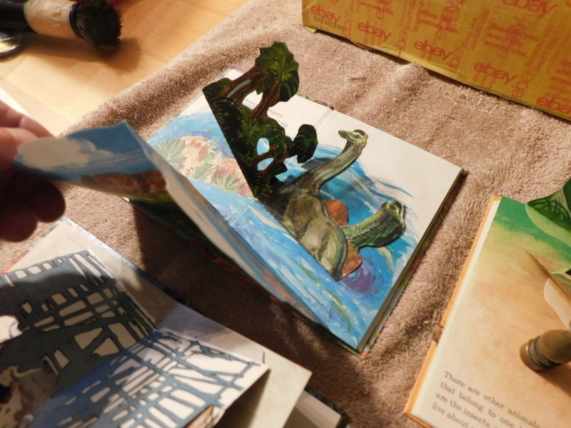 The Collection of Hallmark Animal Pop-Up-Books Four Volume Rare Printed in Japan