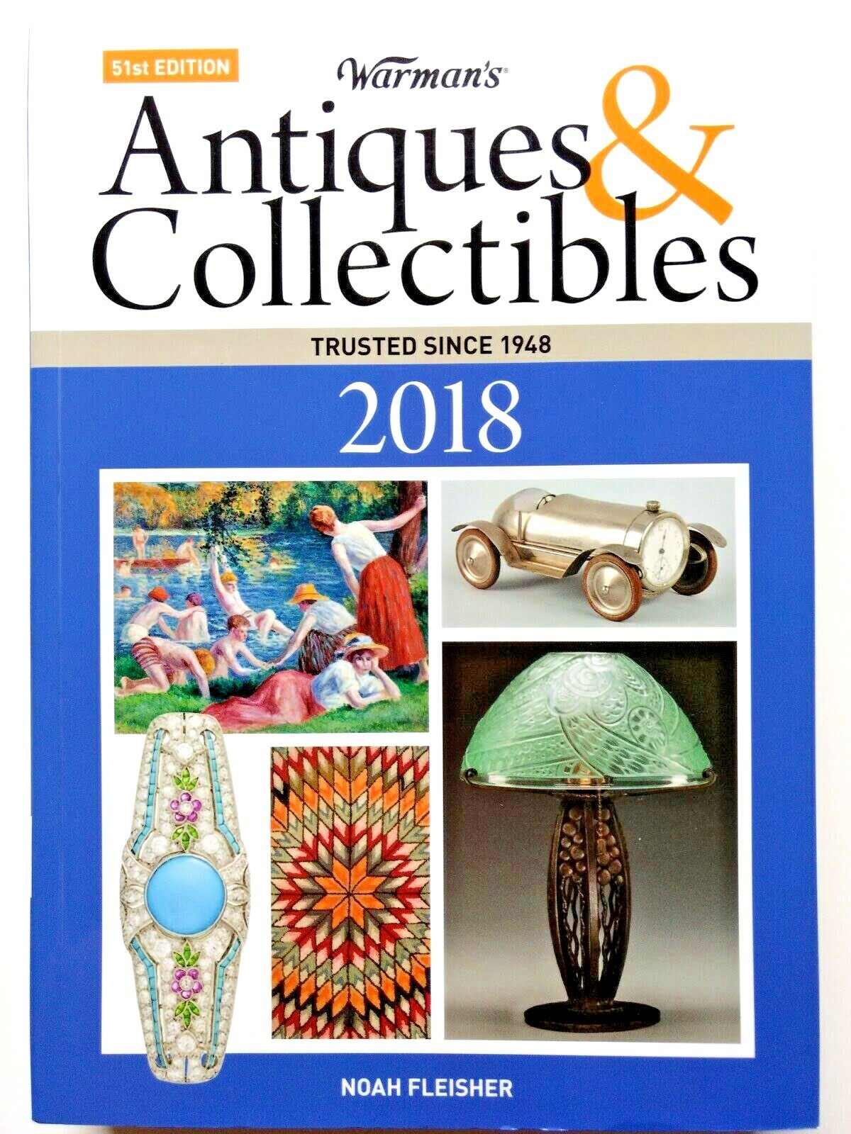 WARMAN’S ANTIQUES & COLLECTIBLES, 51st Edition, Paperback, 2018, New