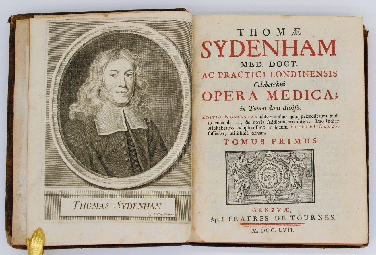 Thomas Sydenham / Opera Medica 1757 Editio Novissima