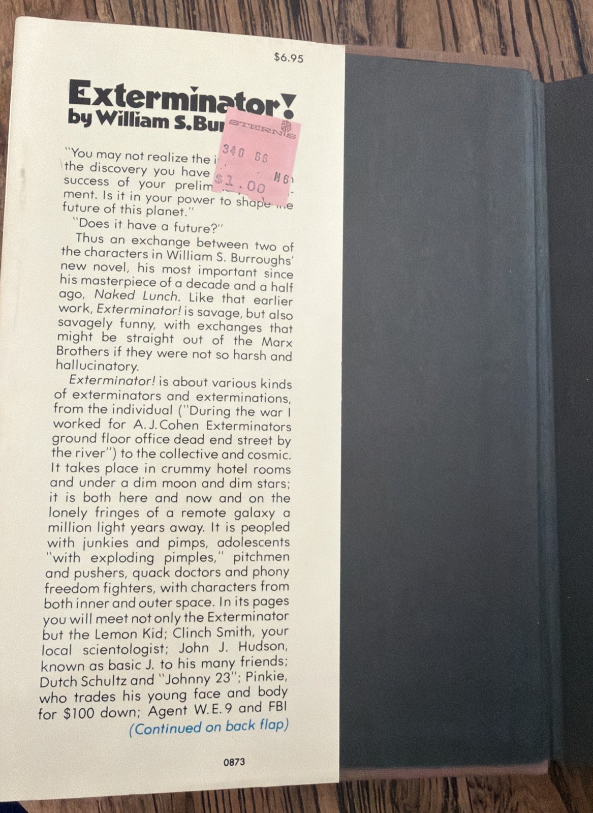 Exterminator! William Burroughs The Viking Press First Edition First Printing