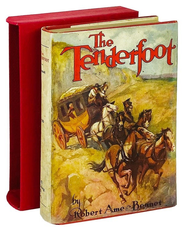 Robert Ames Bennet / The Tenderfoot / First Edition / 1928 / J. Allen St. John