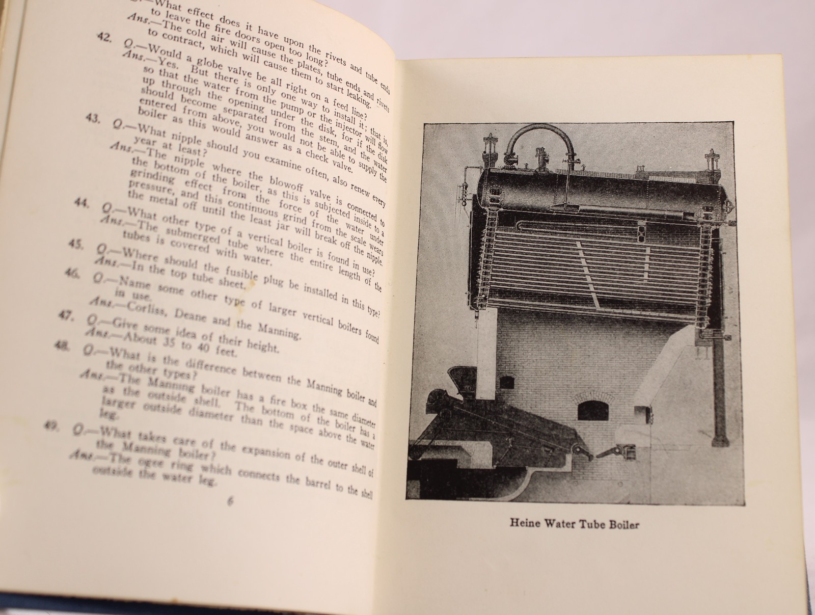 Bailey’s Handbook Universal Q & A for Stationary, Marine & Diesel Engineers 1960
