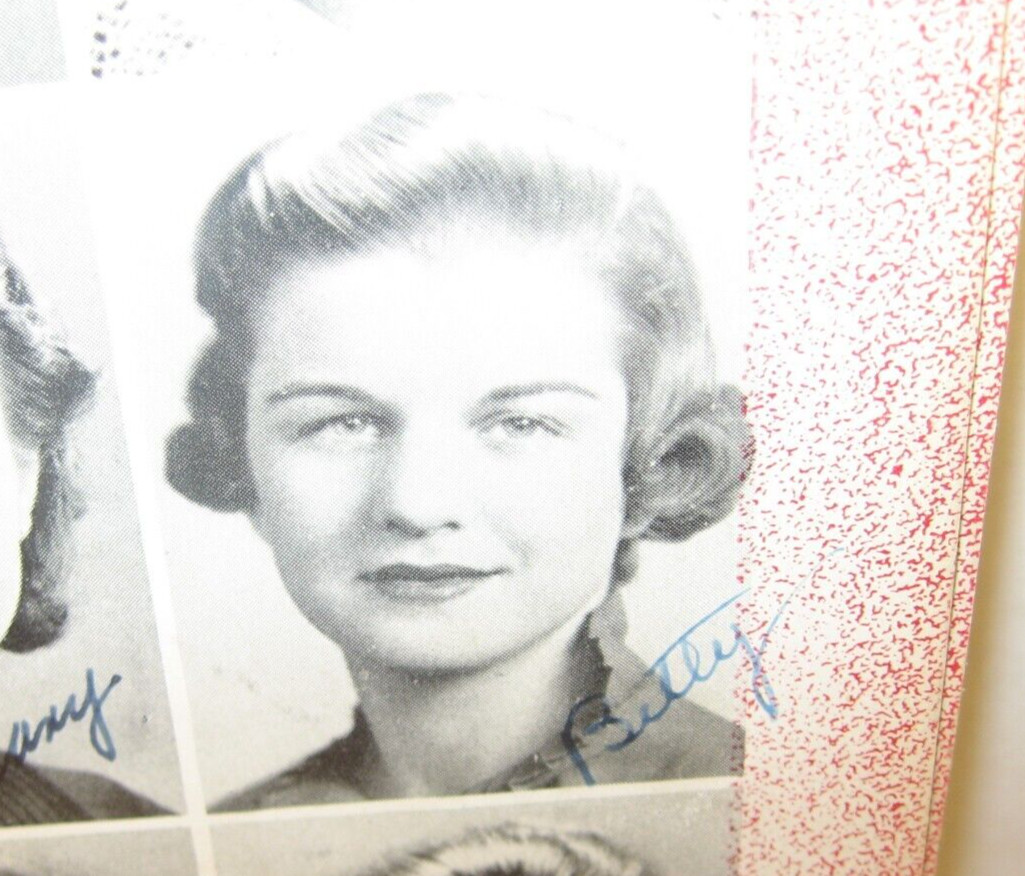 Betty Ford in 1936 Helios, Central High Sch, Grand Rapids, MI, SIGNED Yearbook