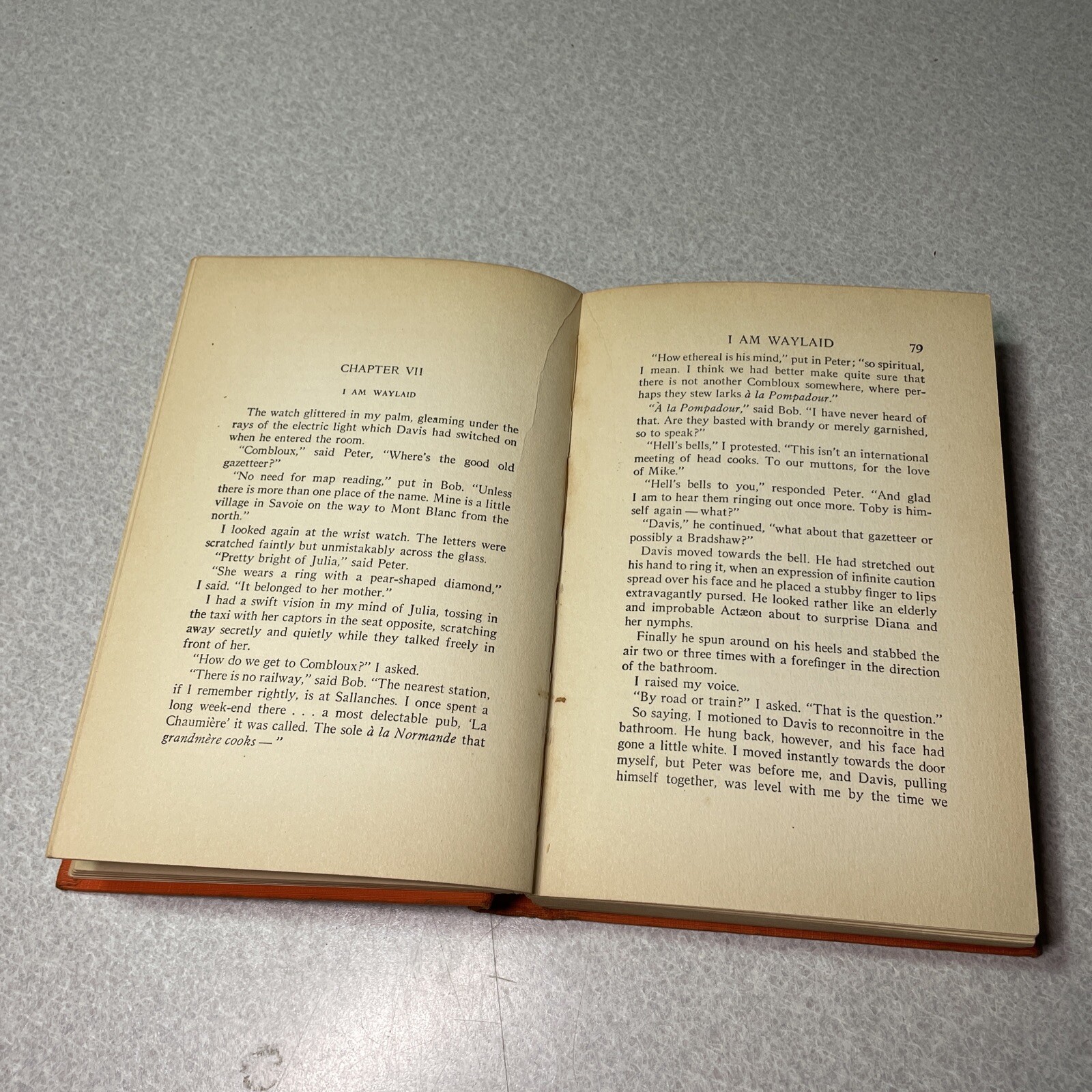 Beeding, Francis „TAKE IT CROOKED“ First Edition 1932 A.L. Burt Company HC