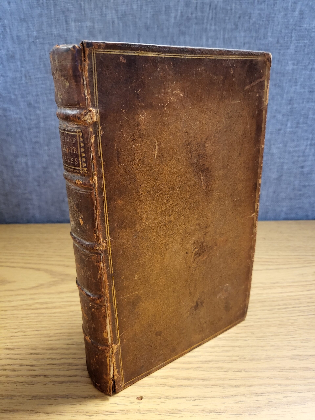 The Life and glorious actions of Edward Prince of Wales full leather 1740