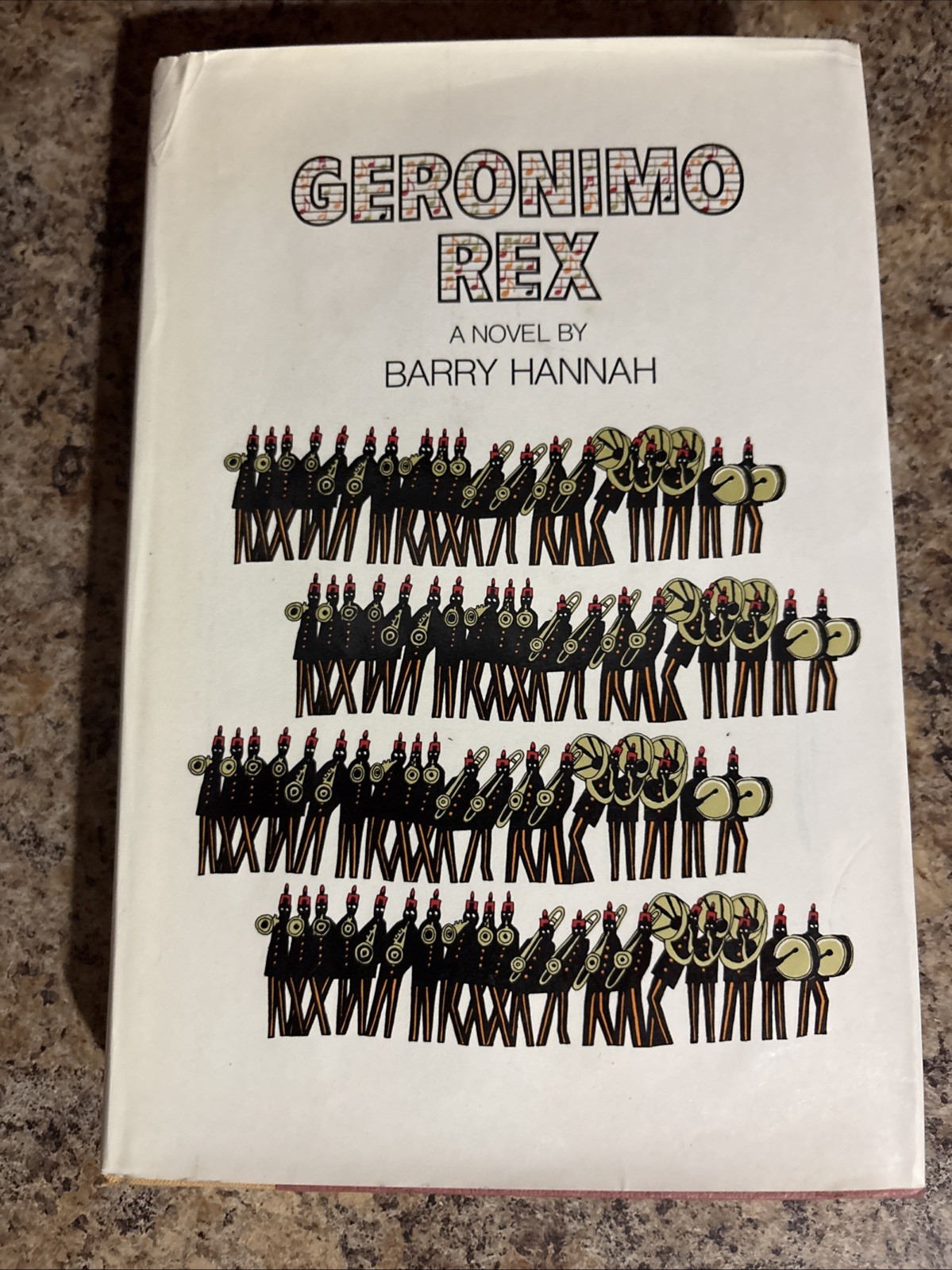Barry Hannah / GERONIMO REX 1st Edition 1972 Hardcover Viking Rare