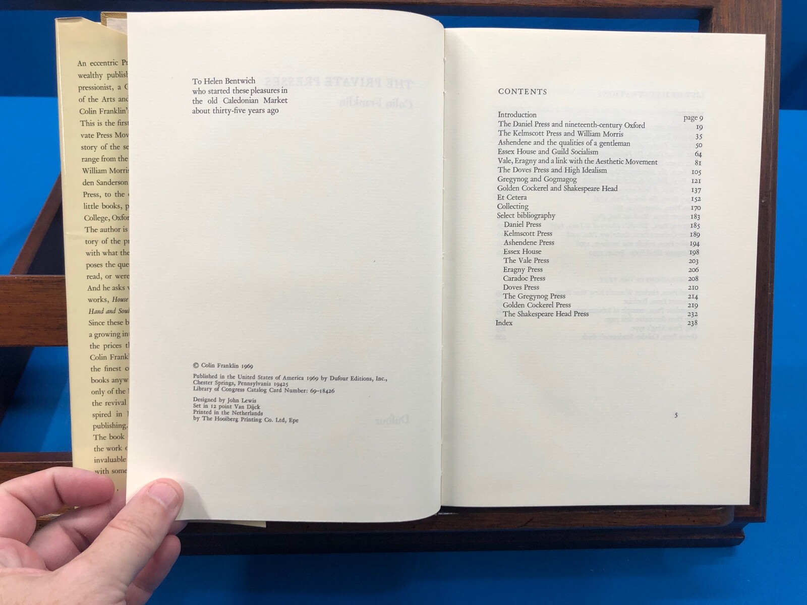 The Private Presses- Colin Franklin, 1969