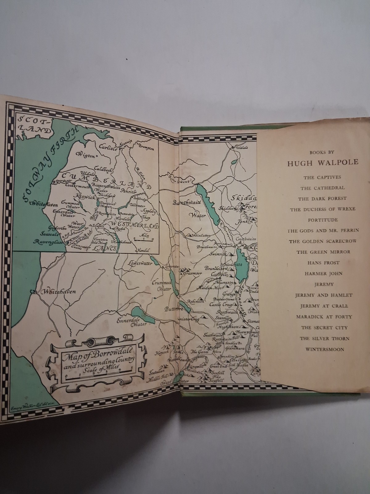 1930 ROGUE HERRIES Hugh Walpole FIRST EDITION Dust Jacket