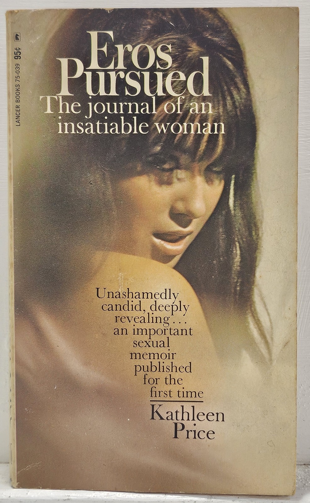 Vintage Lancer Sleaze Paperback EROS PURSUED 1968 GOOD CONDITION GGA