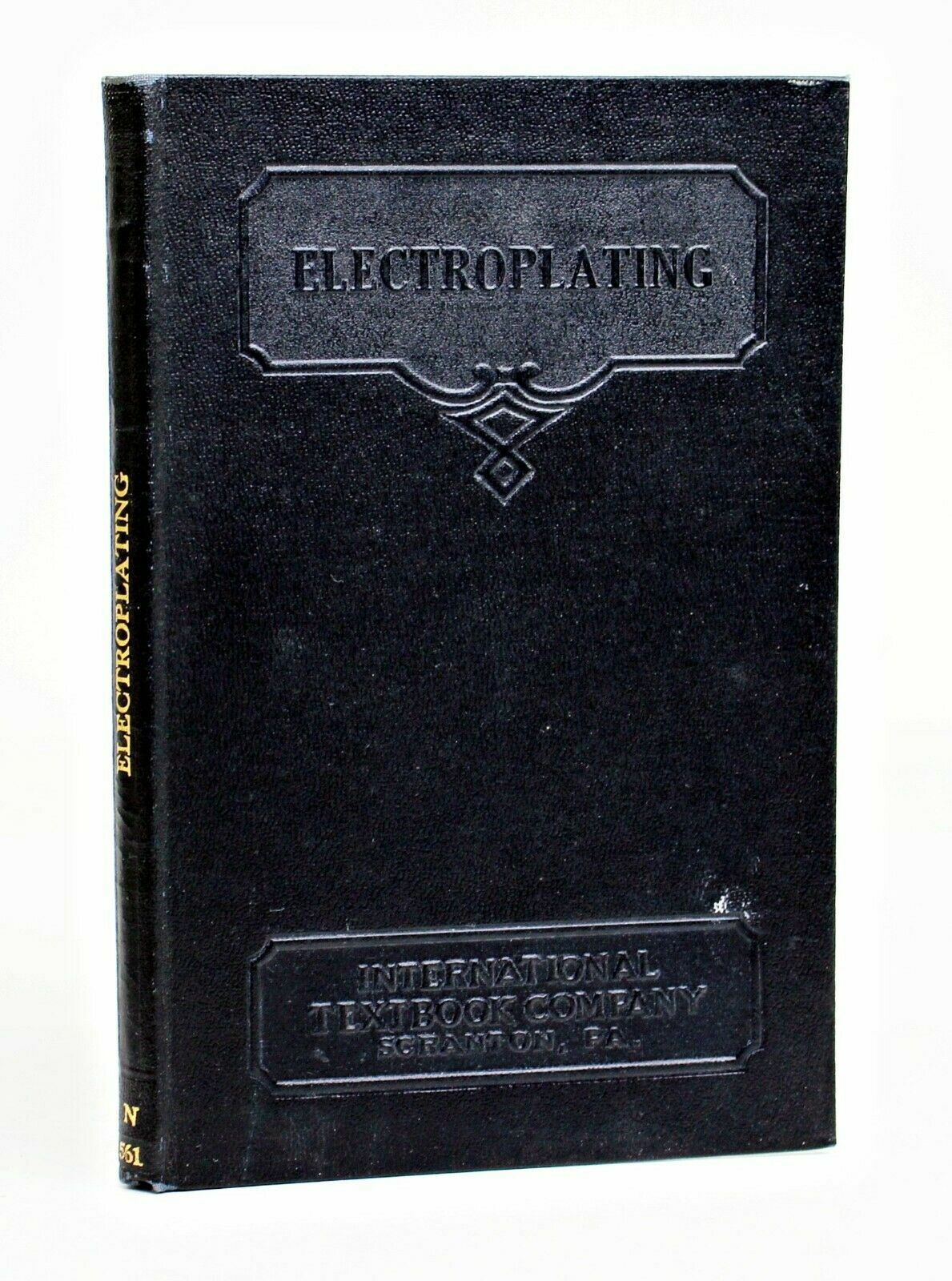 Vintage 1939 ELECTROPLATING J.V. Alfriend POLARIZATION Electrolytic Cleaning ++