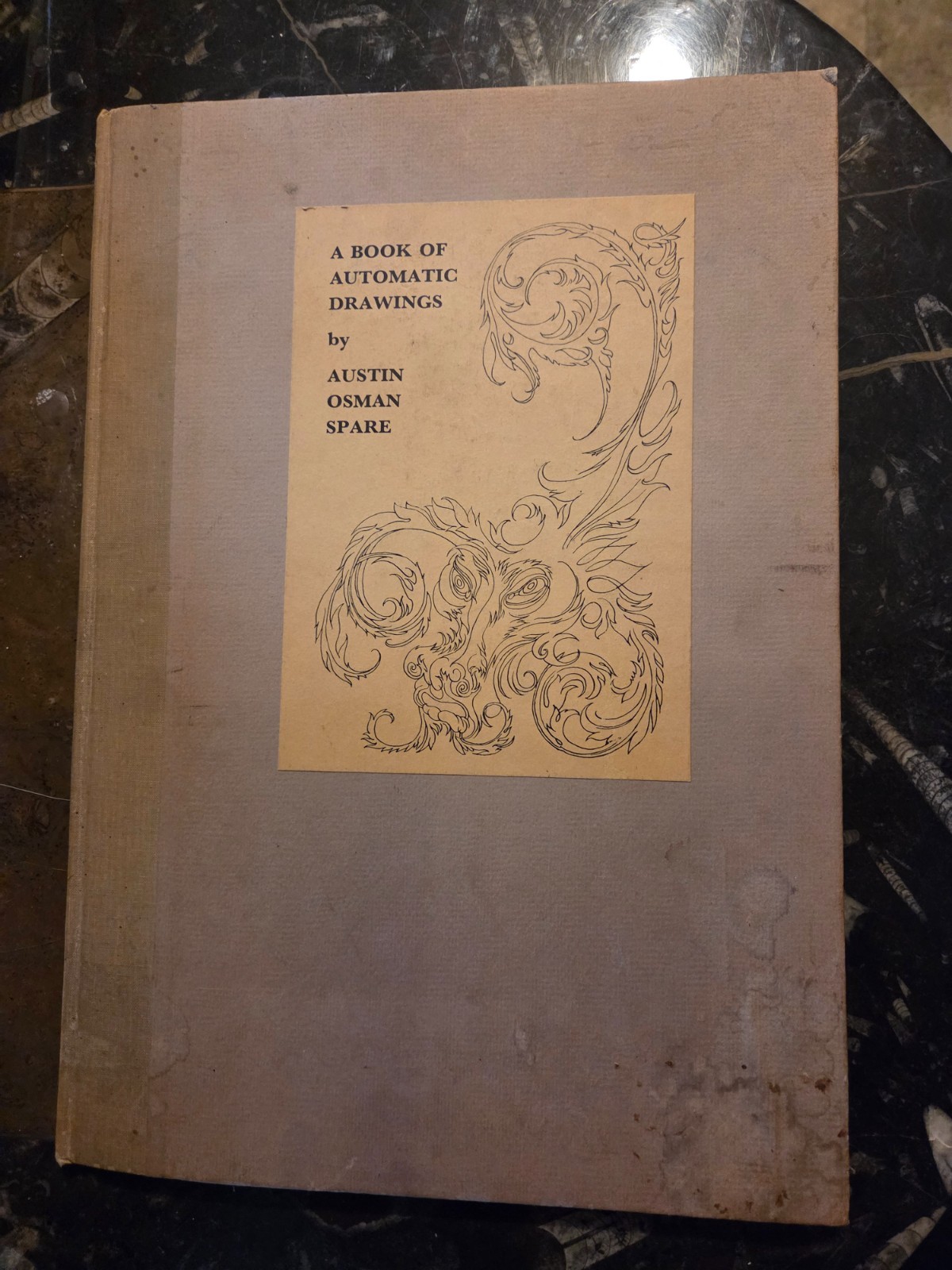 A Book of Automatic Drawings by Austin Osman Spare numbered collectible 1972 HC
