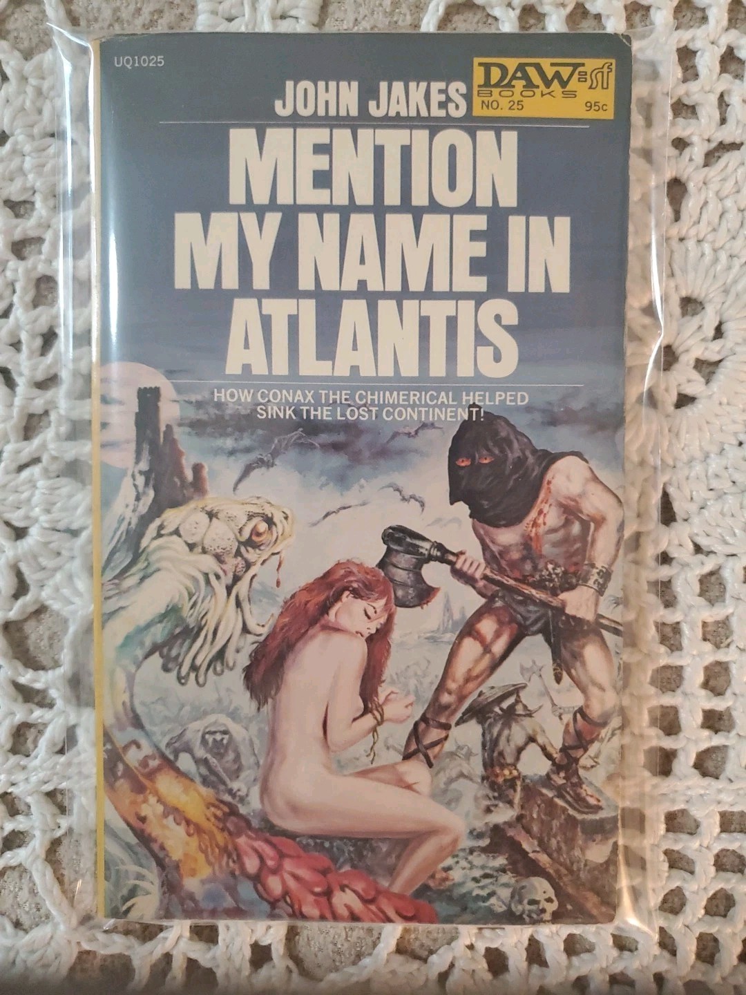 Mention my Name in Atlantis by John Jakes 1972 DAW No. 25 1st Very Good