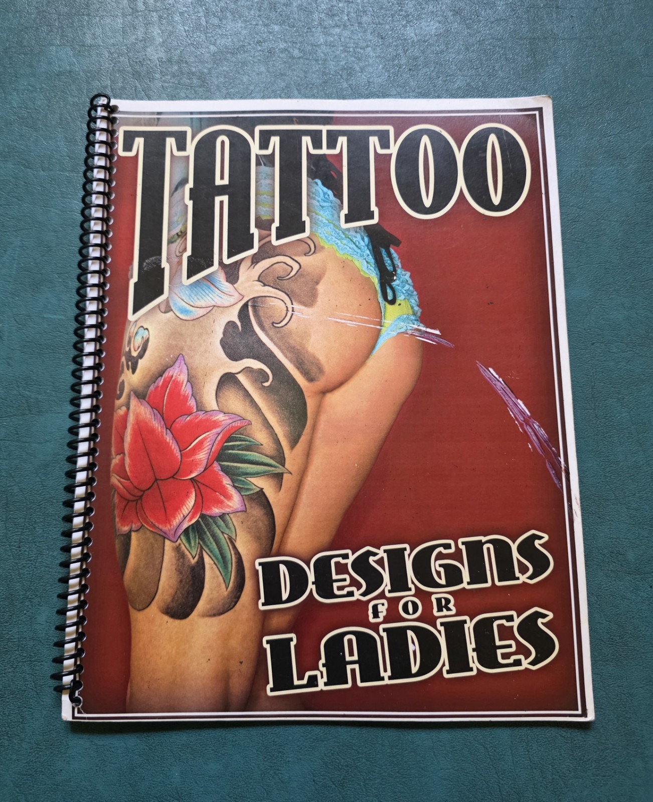 Tattoo Designs For Ladies Superior Tattoo Art Spiral Bound Softcover Rare!