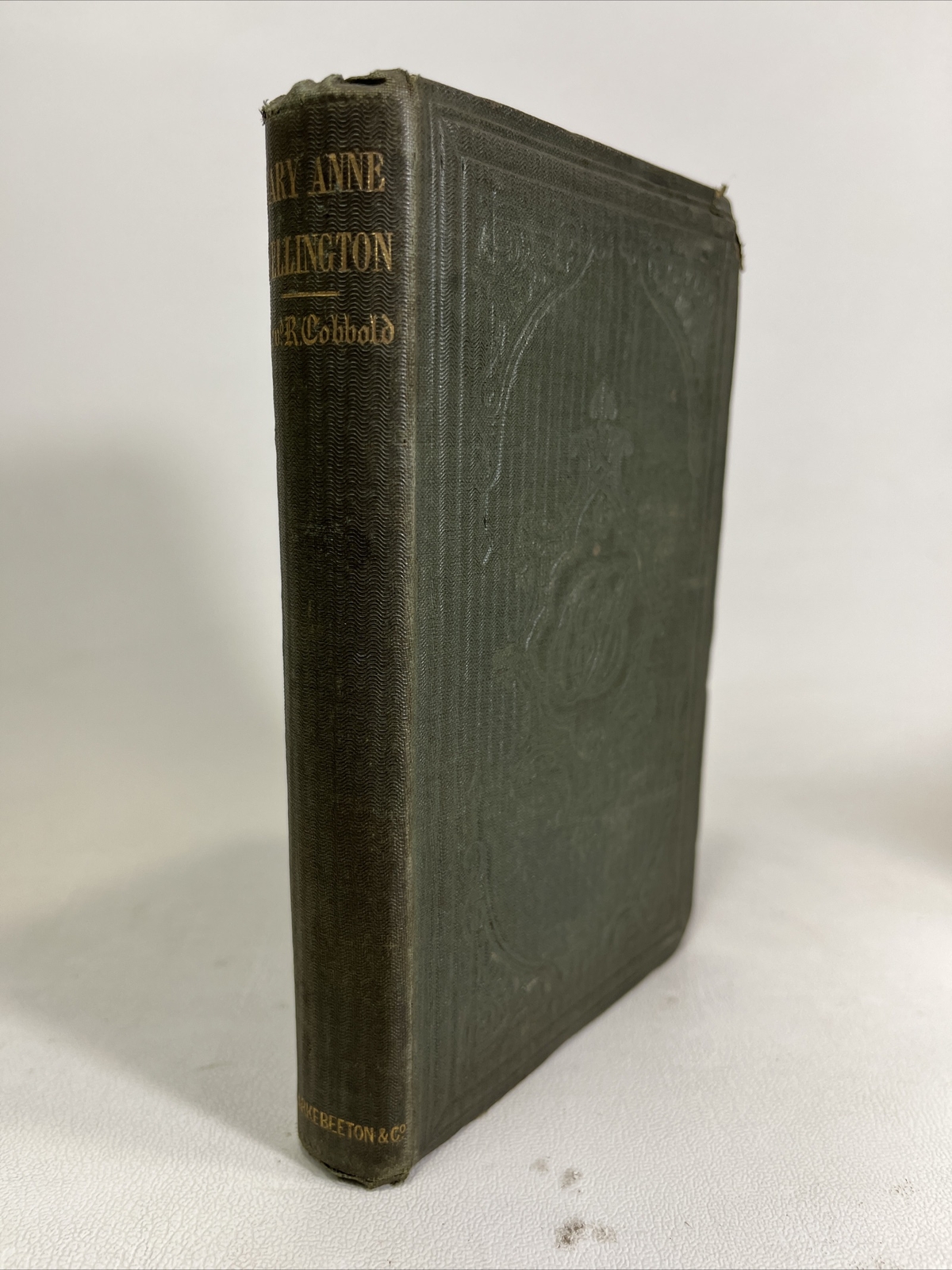 Mary Anne Wellington Rare Historical Novel Peninsular War Cobbold 1853 Napoleoni