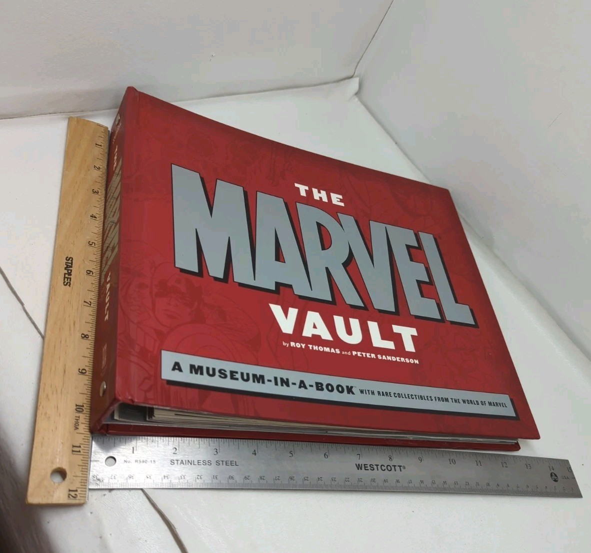 The Marvel Vault : A Museum-in-a-Book with Rare Collectibles 2007 Roy Thomas